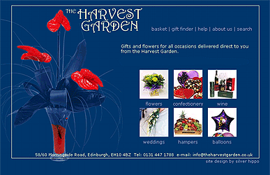 The Harvest Garden site